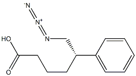 (S)-2-Azido-1-phenylethyl=butanoate 结构式