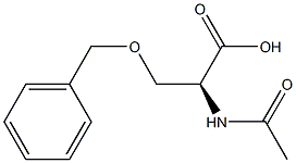 N-Acetyl-O-benzylserine 结构式