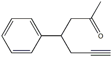 4-Phenyl-6-heptyn-2-one 结构式