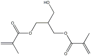 Dimethacrylic acid 2-(hydroxymethyl)-1,3-propanediyl ester 结构式