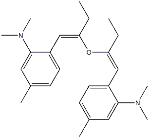 2-(Dimethylamino)ethyl[(Z)-p-methylstyryl] ether 结构式