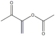 Acetic acid 1-acetylethenyl ester 结构式