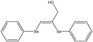 2,3-Bis(phenylseleno)-2-propen-1-ol 结构式
