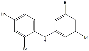 2,4-Dibromophenyl 3,5-dibromophenylamine 结构式