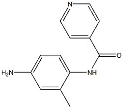 N-(4-Amino-2-methylphenyl)-4-pyridinecarboxamide 结构式