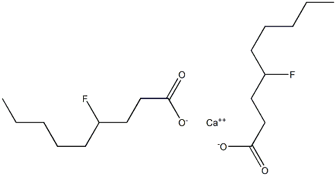 Bis(4-fluorononanoic acid)calcium salt 结构式