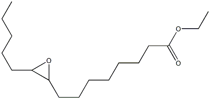 9,10-Epoxypentadecanoic acid ethyl ester 结构式