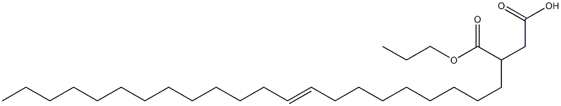 3-(9-Docosenyl)succinic acid 1-hydrogen 4-propyl ester 结构式