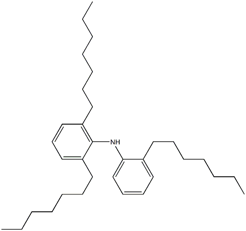 2,2',6'-Triheptyl[iminobisbenzene] 结构式