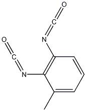 2,3-Diisocyanatotoluene 结构式