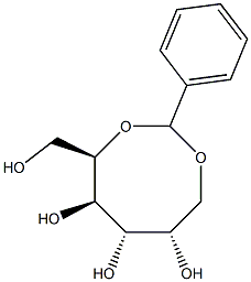 2-O,6-O-Benzylidene-L-glucitol 结构式