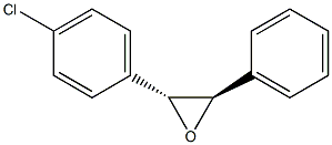 (2R,3R)-2-(4-Chlorophenyl)-3-phenyloxirane 结构式