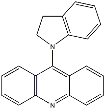 9-(Indolin-1-yl)acridine 结构式