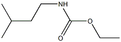 N-(3-Methylbutyl)carbamic acid ethyl ester 结构式