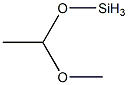 (1-Methoxyethoxy)silane 结构式