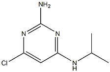 6-Chloro-N'-isopropylpyrimidine-2,4-diamine 结构式