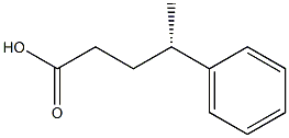 [S,(+)]-4-Phenylvaleric acid 结构式