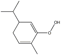 p-Mentha-1,5-dien-6-yl hydroperoxide 结构式