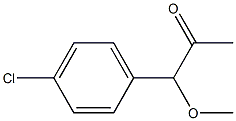 1-Methoxy-1-(4-chlorophenyl)acetone 结构式