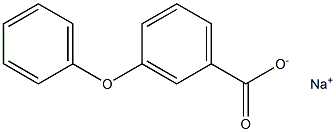 m-Phenoxybenzoic acid sodium salt 结构式