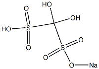 Dihydroxy(sodiosulfo)methanesulfonic acid 结构式