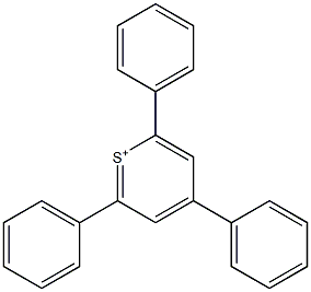 2,4,6-Triphenylthiopyrylium 结构式