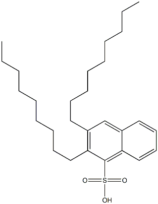 2,3-Dinonyl-1-naphthalenesulfonic acid 结构式