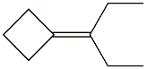 Pentan-3-ylidenecyclobutane 结构式