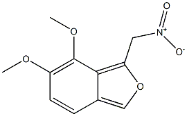 1-(Nitromethyl)-6,7-dimethoxyisobenzofuran 结构式