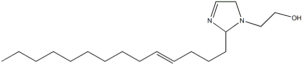 2-(4-Tetradecenyl)-3-imidazoline-1-ethanol 结构式