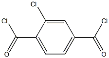 1,4-Bis(chloroformyl)-2-chlorobenzene 结构式