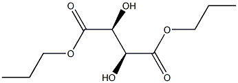 Dipropyl D-tartrate 结构式
