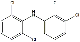 2,3-Dichlorophenyl 2,6-dichlorophenylamine 结构式