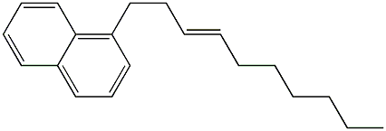 1-(3-Decenyl)naphthalene 结构式