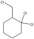 1-Chloromethyl-2,2-dichlorocyclohexane 结构式