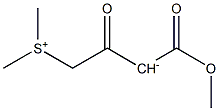 Dimethylsulfonioacetyl(methoxycarbonyl)methanide 结构式