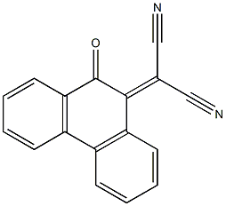 10-(Dicyanomethylene)phenanthren-9(10H)-one 结构式