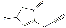 3-(3-Hydroxy-5-oxo-1-cyclopenten-1-yl)-1-propyne 结构式