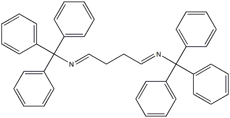 N,N'-Ditritylbutane-1,4-diimine 结构式