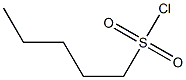 Pentane-1-sulfonic acid chloride 结构式