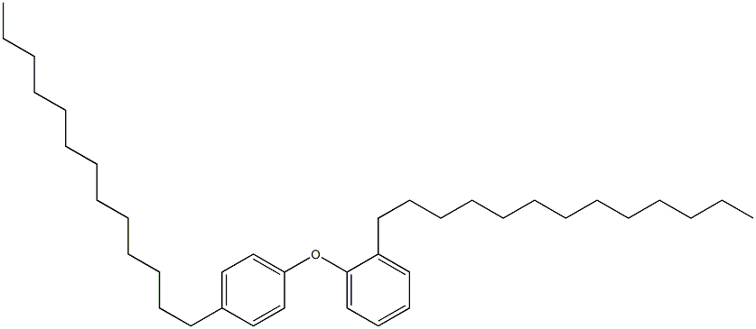 2,4'-Ditridecyl[oxybisbenzene] 结构式