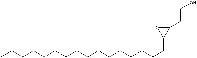 3,4-Epoxyicosan-1-ol 结构式