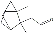 2,3-Dimethyltricyclo[2.2.1.02,6]heptane-3-acetaldehyde 结构式