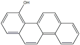 Chrysen-4-ol 结构式