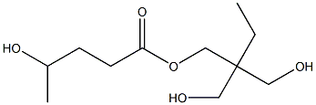 4-Hydroxyvaleric acid 2,2-bis(hydroxymethyl)butyl ester 结构式