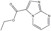 Imidazo[1,2-a]pyrimidine-3-carboxylic acid ethyl ester 结构式