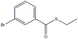 3-Bromothiobenzoic acid S-ethyl ester 结构式