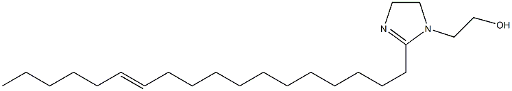 2-(12-Octadecenyl)-2-imidazoline-1-ethanol 结构式