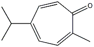 2-Methyl-5-isopropyl-2,4,6-cycloheptatrien-1-one 结构式