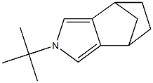 4,5,6,7-Tetrahydro-2-tert-butyl-4,7-methano-2H-isoindole 结构式